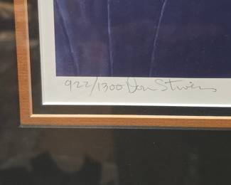 Don Stivers "To Make Hell Tremble" Signed Print 922/1300 FBI Quantico Presentation w/COA