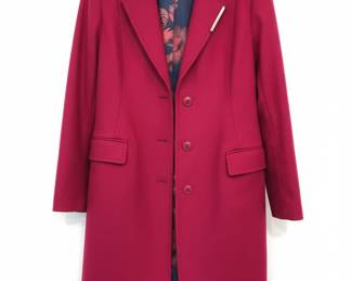 Ted Baker London Wool-Blend Long Coat