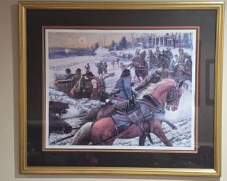 Don Stivers "Post of Honor" Civil War Framed Print