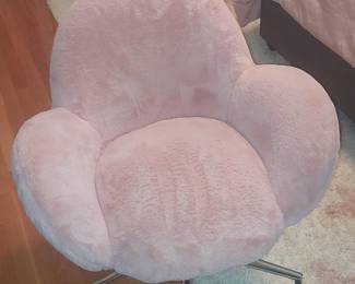 Anji Carlford Furniture Faux Fur Task Chair