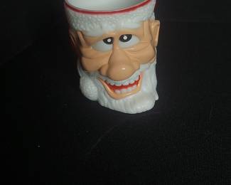 Vintage Santa Claus Plastic Mug
