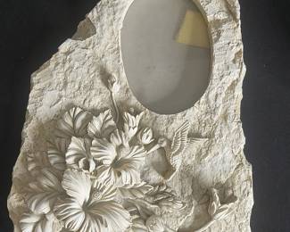 Floral and Hummingbird Resin Picture Frame - House of Lloyd