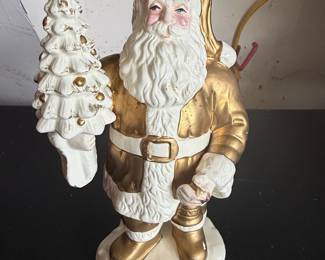 World Bazaars Inc. Ceramic Santa Claus Figurine