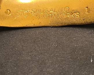Sausalito Craftworks Hammered Cuff Bracelet
