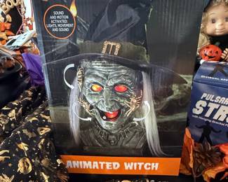 Ashland Halloween Animated Witch Prop