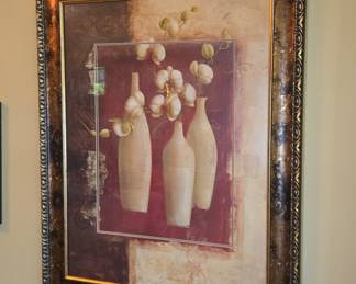 F. De La Marche Floral Still Life Print