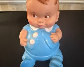 Vintage Uneeda Doll Co. Plumpees Squeak Toy Baby Boy