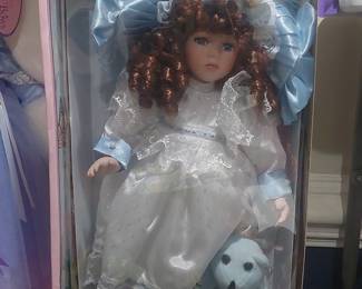 Seymour Mann Connoisseur Collection Porcelain Doll