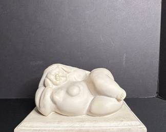 Artes Piacenza Reclining Nude Sculpture