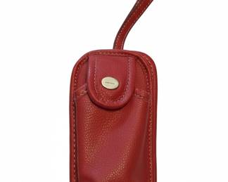 Nine West Red Accessory Pouch and Key Fob Set