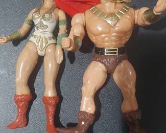 Mattel Masters of the Universe Teela and Prince Adam Figures