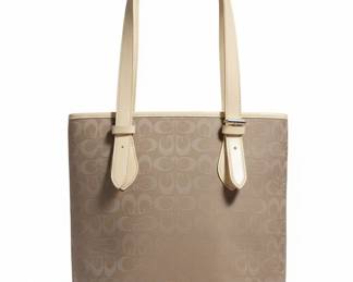 Oroton Monogram Tote Bag with Matching Pouch
