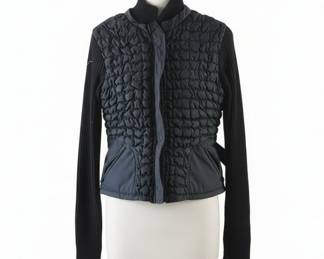 Newport News Quilted Knit Jacket