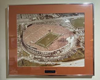 Aerial Photograph of Tampa Stadium, Personalized FBI Presentation