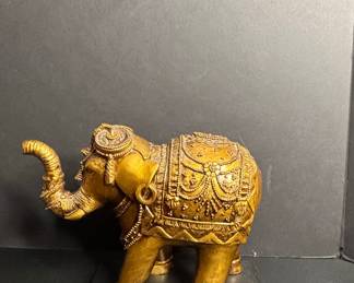 Decorative Brass Elephant Figurine