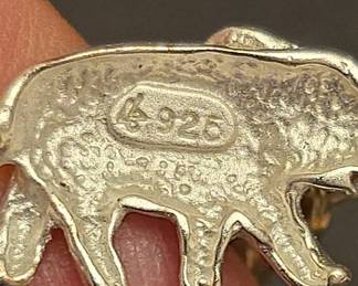 Sterling Silver Elephant Link Bracelet