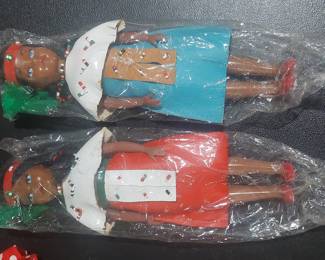 Vintage Native American Dolls