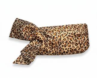 Sasha Handbags Leopard Print Clutch