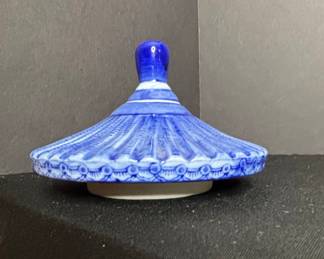 Blue and White Tagine Lid