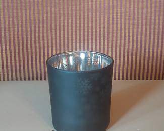 Melrose 9.75" Frosted Snowflake Votive Holders, 3ct.