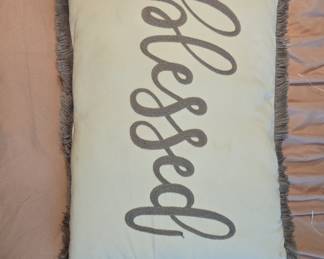 Blessed Decorative Throw Pillow