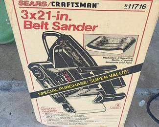 Sears Craftsman 3x21-in. Belt Sander (Model 911716)
