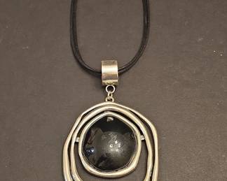 Modernist Abstract Pendant Necklace