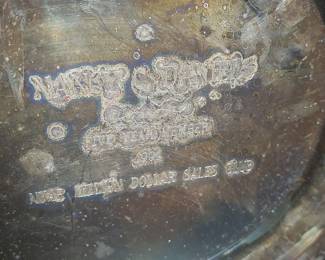 Oneida Silver-Plated Commemorative Tray