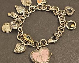 Brighton Live in the Moment Heart Charm Watch Bracelet