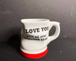 Houston Harvest 'I Love You' Crinkled Mug