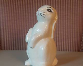 Vintage Ceramic Rabbit Figurine - 'JAPAN' Mark