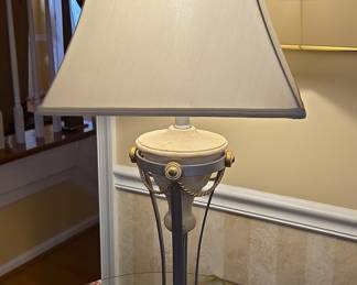 Maitland Smith Stone & Metal Urn Table Lamp