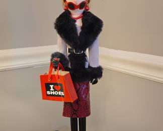 Pier 1 Imports "I Love Shoes" Shopper Nutcracker