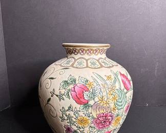 Waccamaw Decorative Floral Ceramic Vase