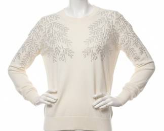 LIV Milano Embellished Pullover Sweater