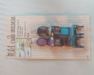 Acme International Set of 4 Chair Place Card Holders