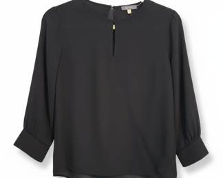 Neiman Marcus Black Blouse
