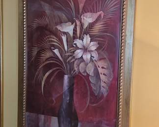 Richard Lane "Tropical Elegance II" Framed Print