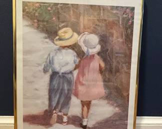 Ivan Anderson "Secrets" Lithograph Print