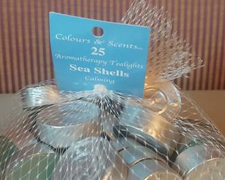Colours & Scents Aromatherapy Tealights - Sea Shells