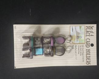 Acme International Set of 4 Place Card Holders
