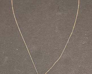 Grandma is a Blessing Sterling Silver Heart Pendant Necklace