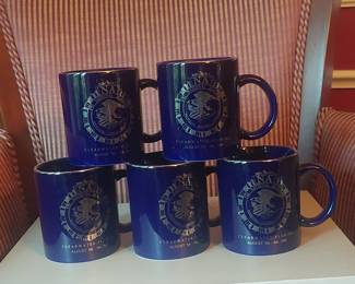 FBI National Academy 1990 Commemorative Mug Set