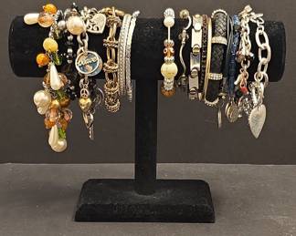 Collection of Assorted Fashion Bracelets