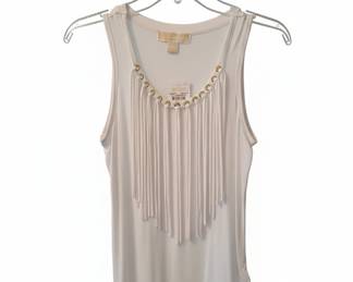 Michael Kors Fringe Tank Top