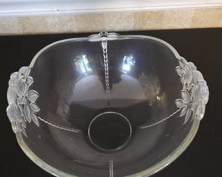 Fostoria Glass American Pattern Floral Bowl