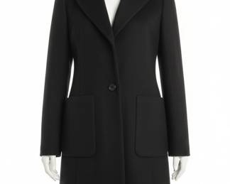 Karl Lagerfeld Paris Wool-Blend Overcoat