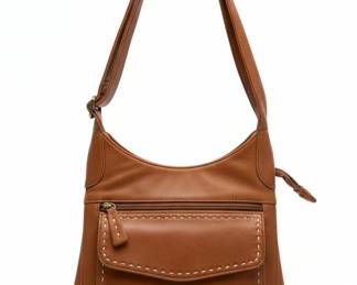 Valerie Stevens Leather Crossbody Bag