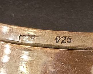Hammered Sterling Silver Cuff Bracelet
