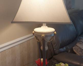 Neoclassical Style Table Lamp Pair